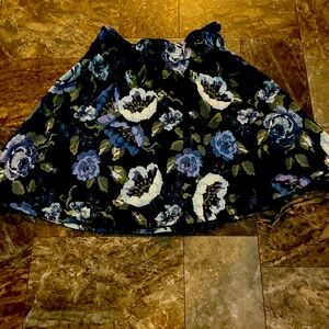 Lauren Conrad Floral Skirt